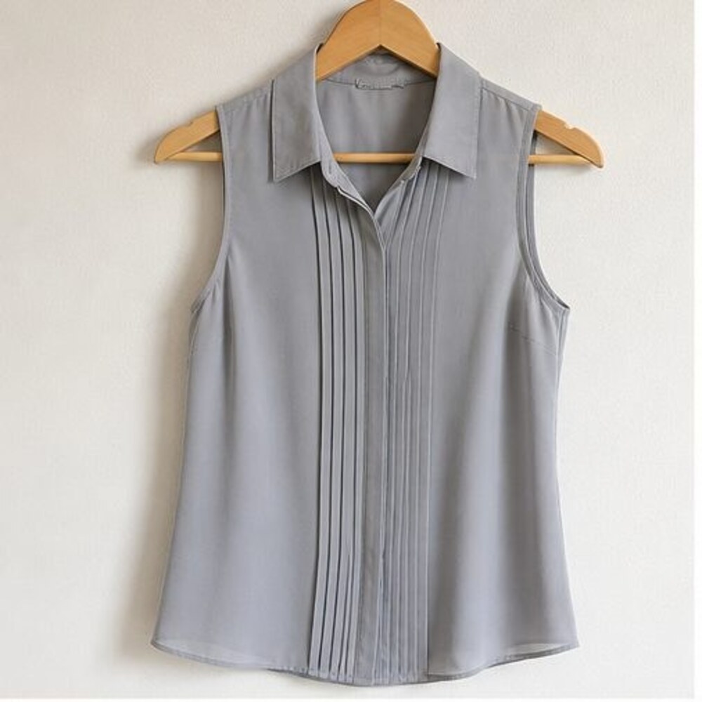 Gray Cami Blouse